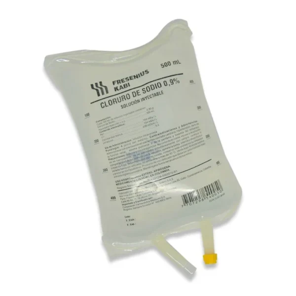 SOLUCIÓN SALINA (SSN0,9% X 500ML)